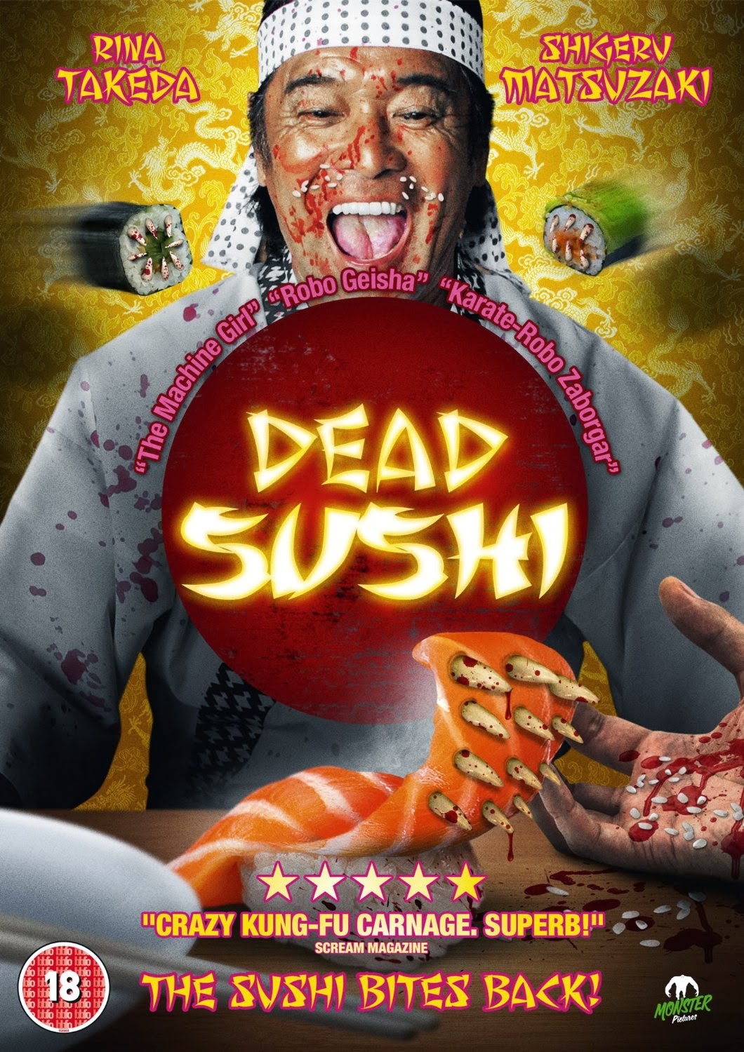 The killer popcorn, sushi zombie