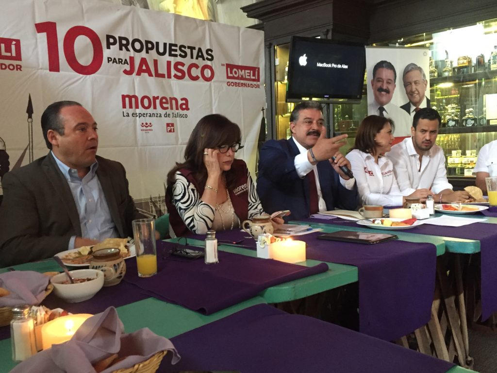 Morena-Carlos Lomelí-Candidato-Jalisco-Yeidckol Polevnsky