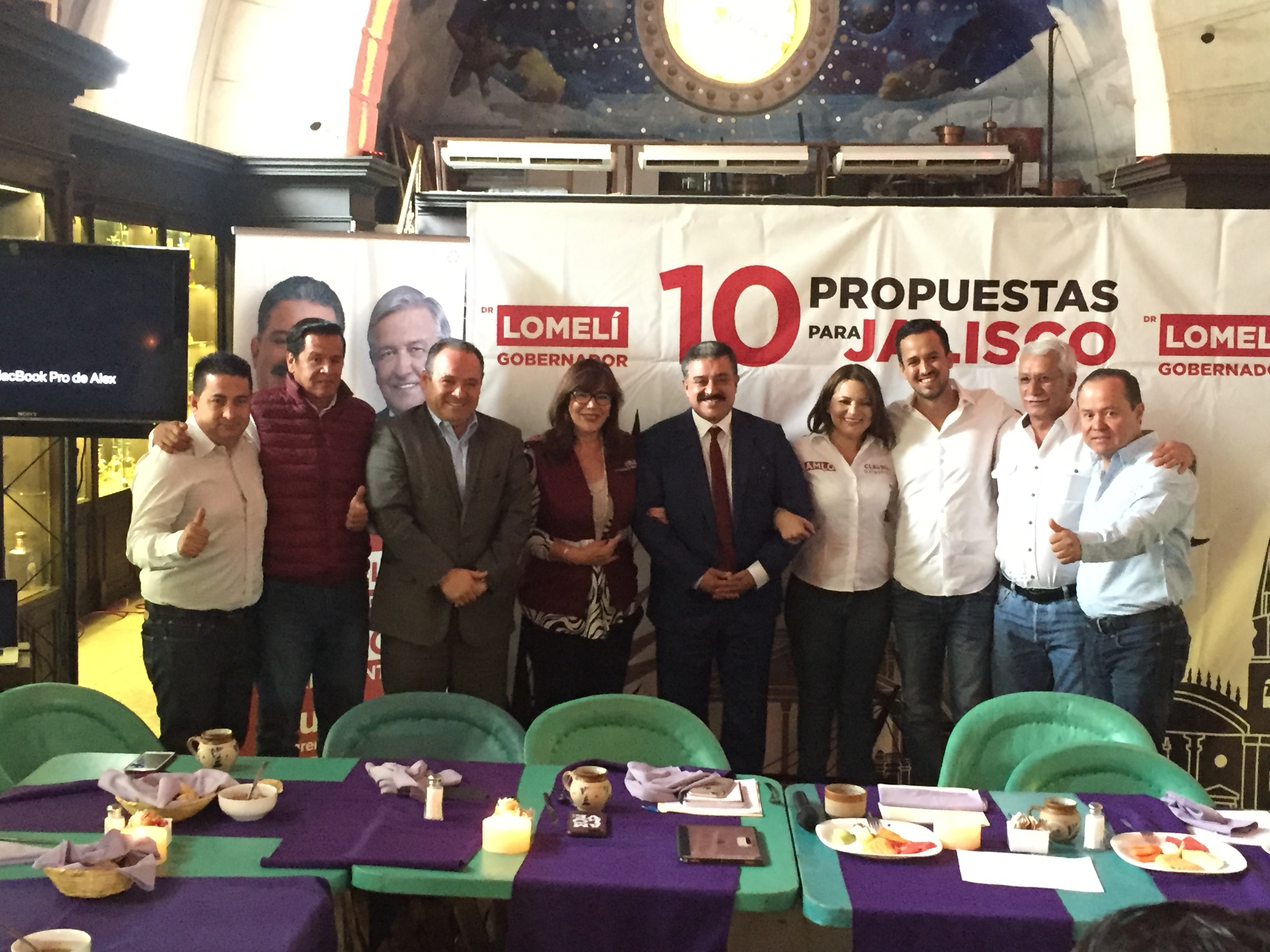 Morena-Carlos Lomelí-Candidato-Jalisco-Yeidckol Polevnsky