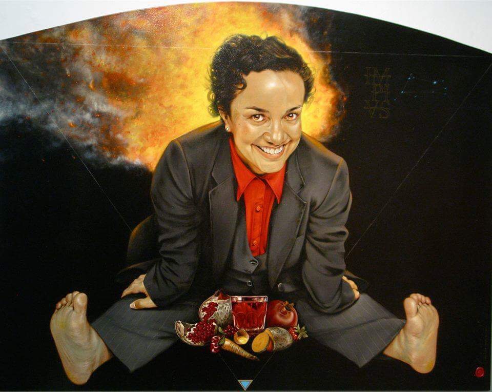 Carlos Cortes, pintor hiperrealista tapatío