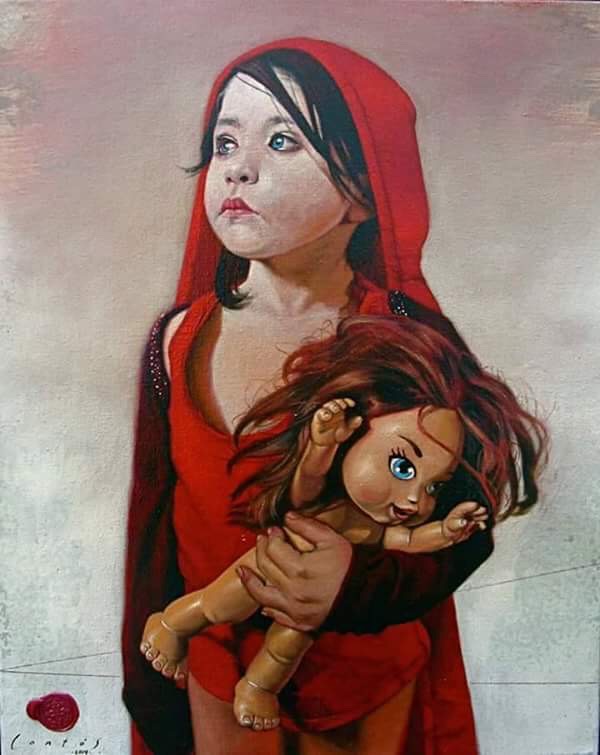 Carlos Cortes, pintor hiperrealista tapatío