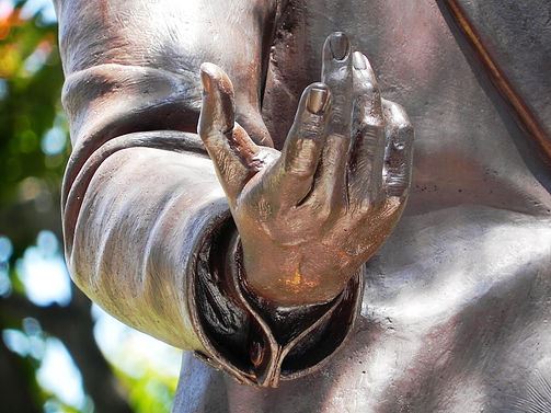 Detalle de escultura