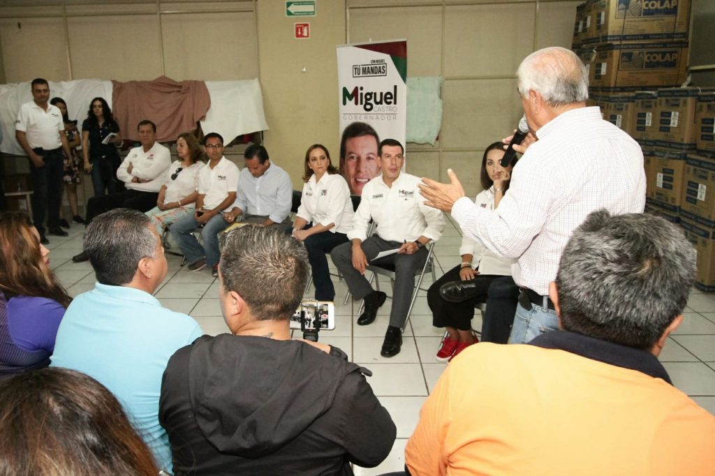Miguel Castro, demandas de comerciantes, Medrano, elecciones 2018