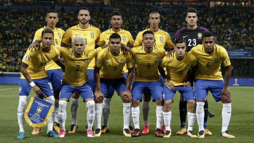 Selección brasileña.