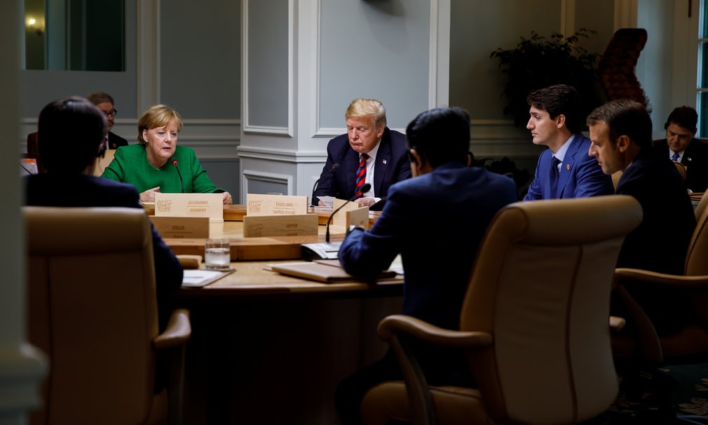 G7, Donald Trump, los líderes del mundo