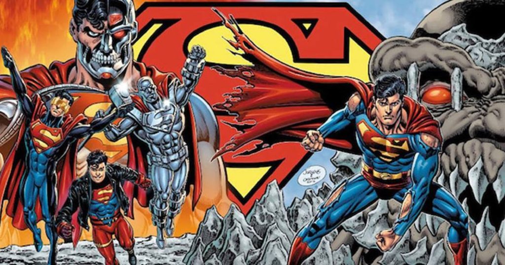 Portada película, La muerte de Superman