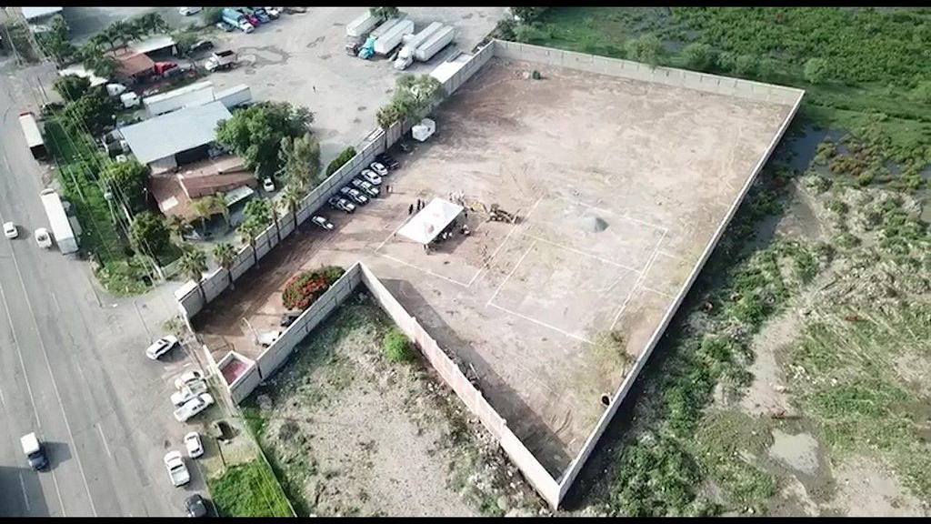 Terreno donde se contruye nueva Comisaría de Tlajomulco