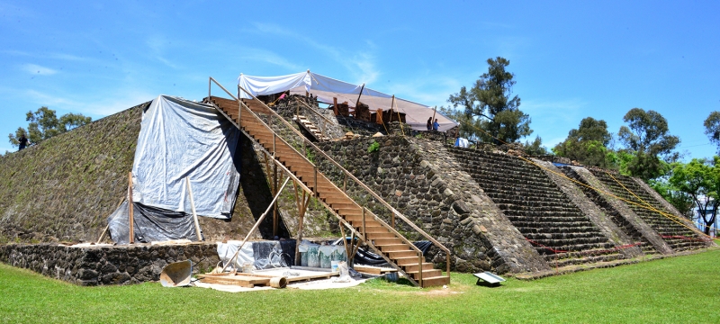 Hallazgo de templo a Tláloc en Estado de Morelos