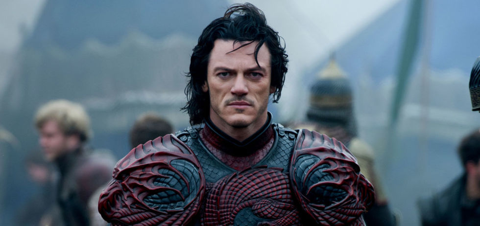 Vlad Tepes como Drácula en filme La Historia Jamás Contada, actor Luke Evans