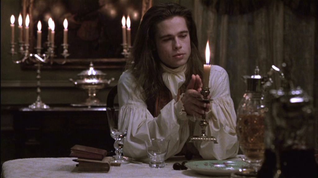 Louis de Entrevista con el Vampiro, actor Brad Pitt.