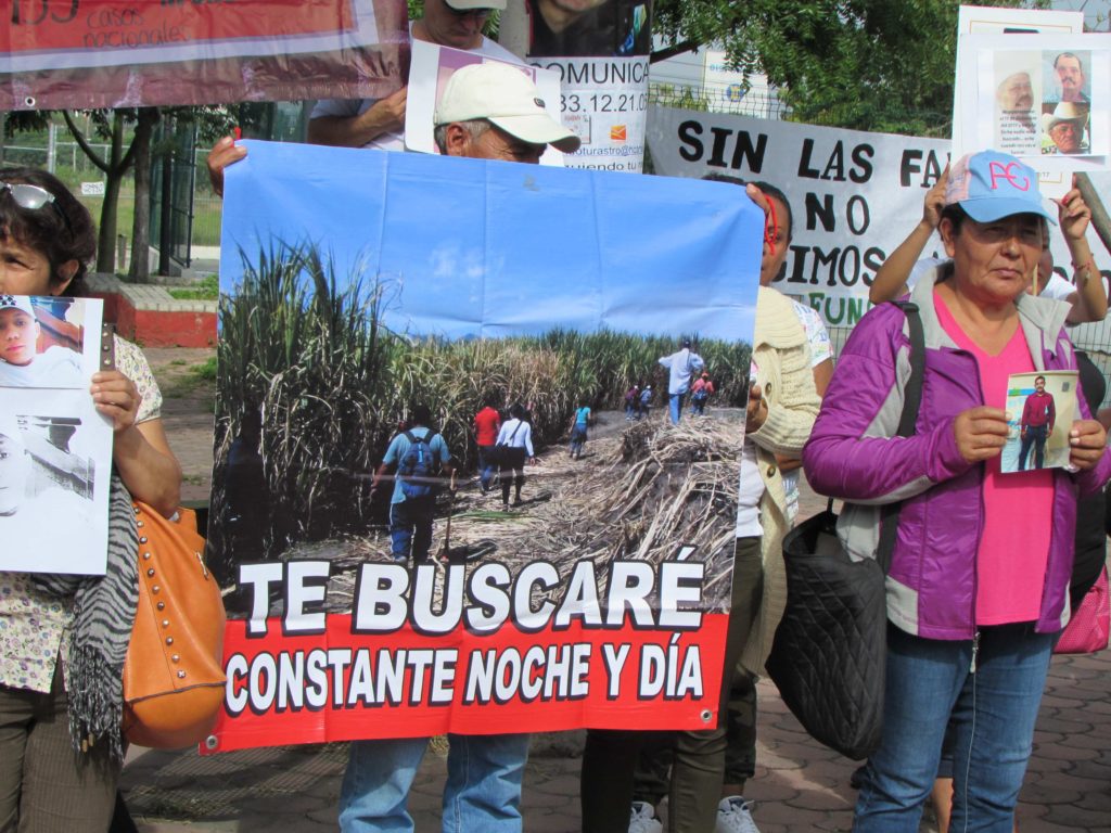 Familias de desaparecidos en México, Familias de Desaparecidos en México, desaparecidos 