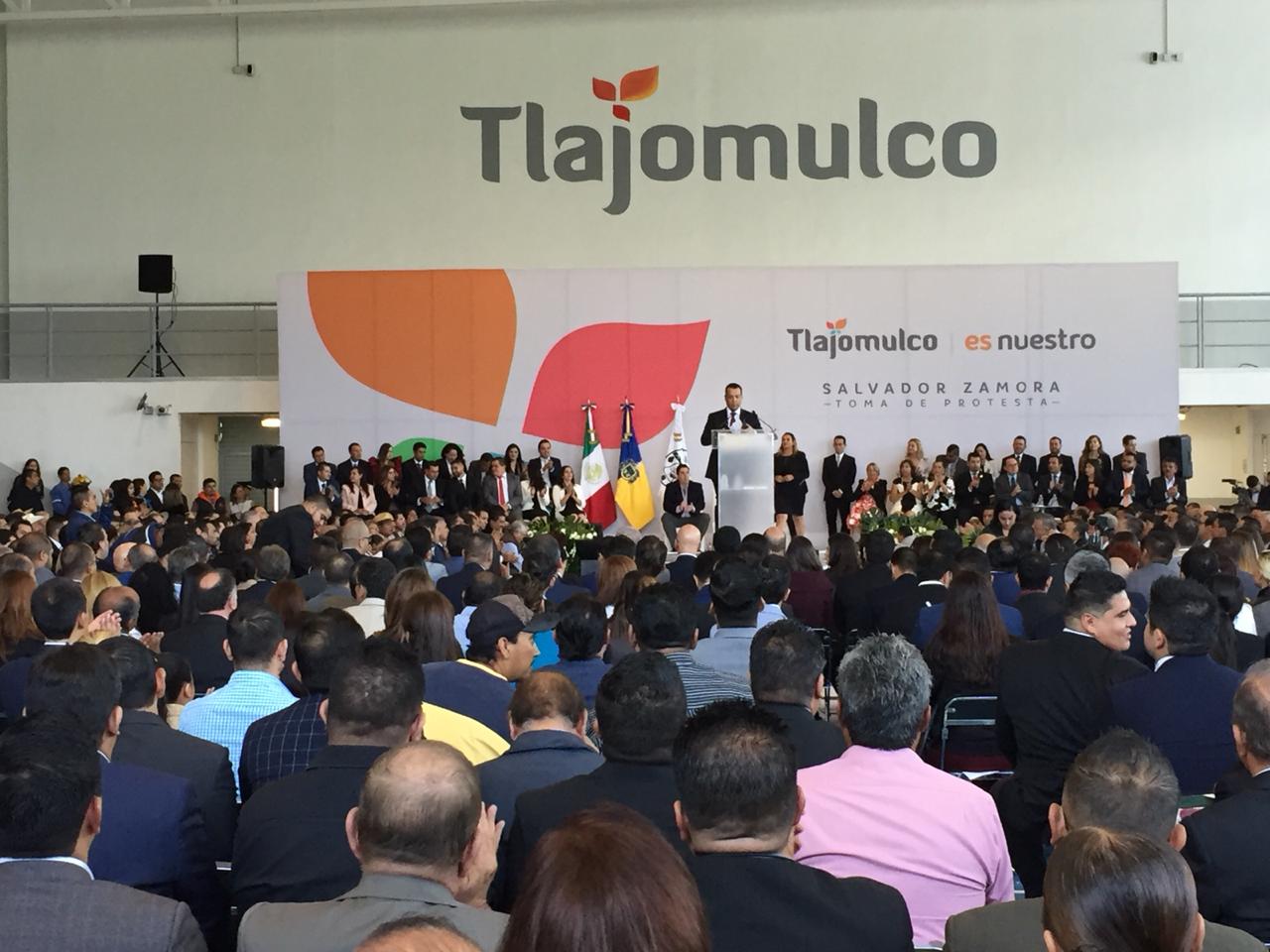 gobierno de Tlajomulco, Salvador Zamora, toma de posesion