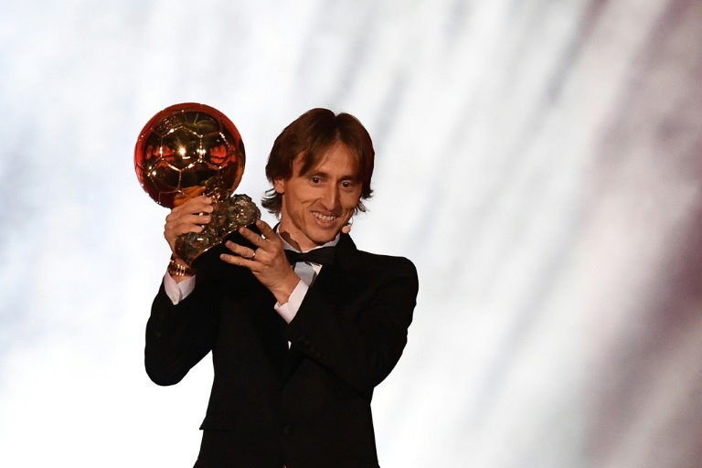 Luka Modric, ganador del Balón de Oro