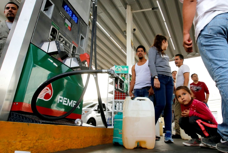 desabasto de gasolina en México,