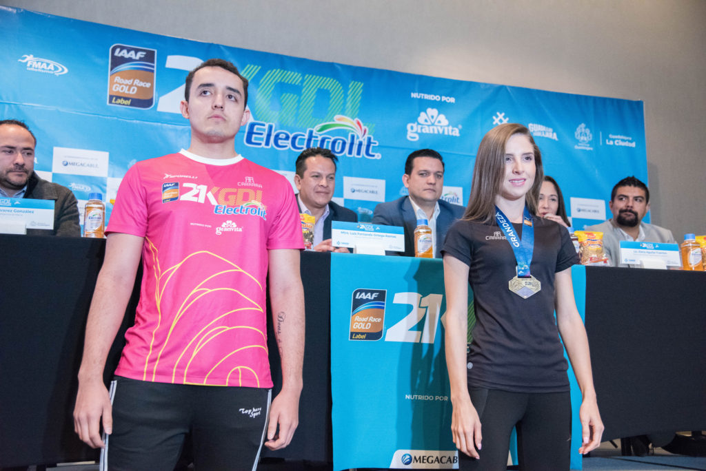 playera del 21K Guadalajara Electrolit nutrido por Granvita 2019, medio maratón guadalajara