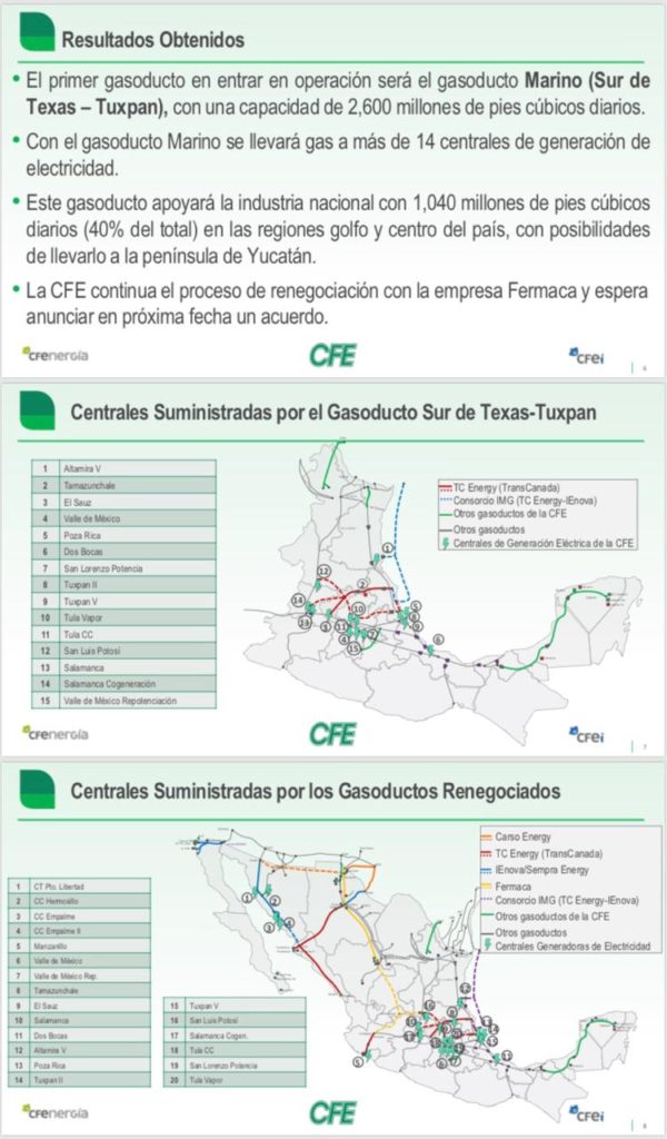 AMLO consigue acuerdo con Slim y empresarios sobre gasoductos