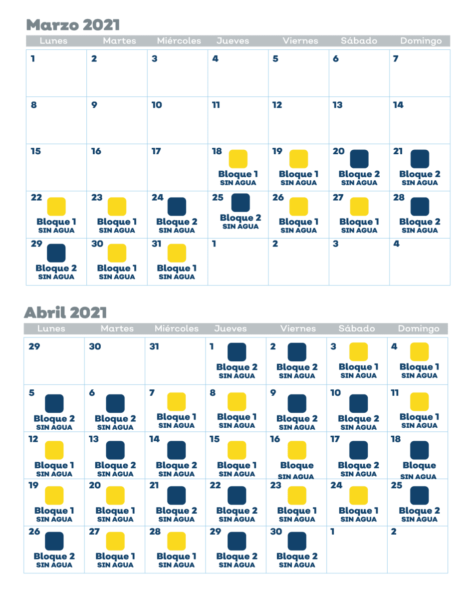 calendario de tandeos