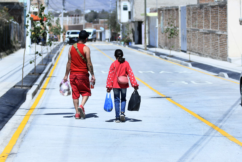 calle Primero de Mayo en Hogares de Nuevo México