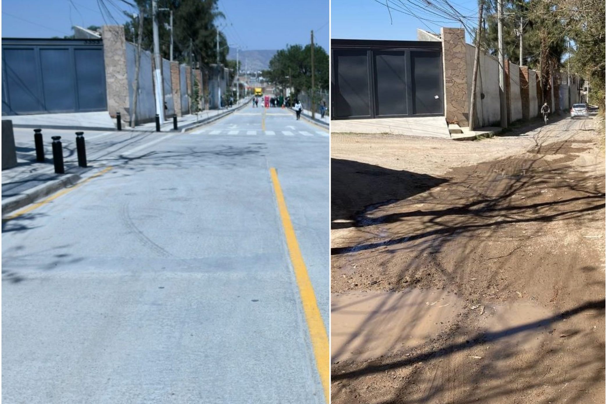 calle Primero de Mayo en Hogares de Nuevo México