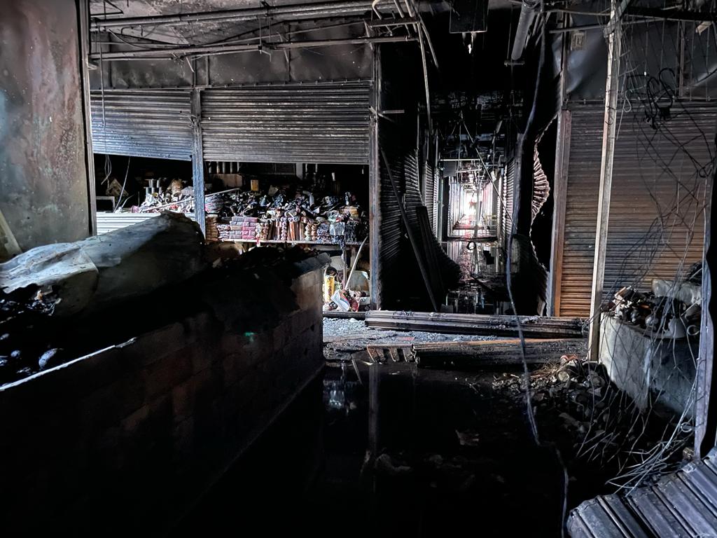 Aumenta cifra de locales dañados por incendio en Mercado San Juan de Dios