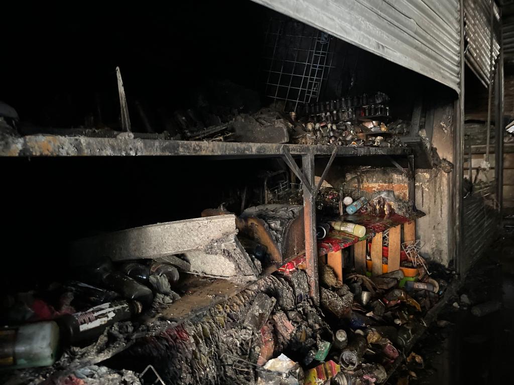 Aumenta cifra de locales dañados por incendio en Mercado San Juan de Dios 