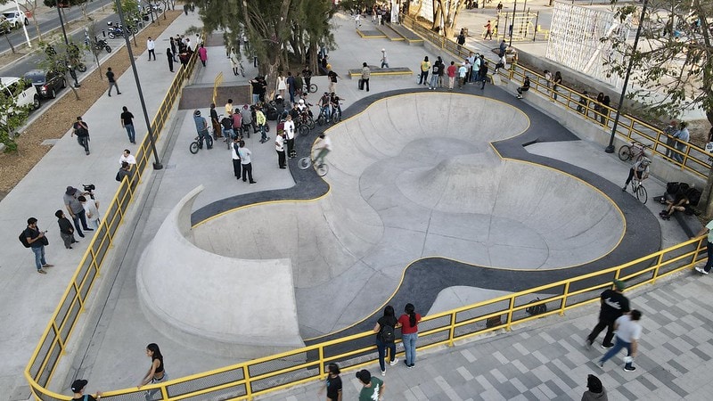El Parque de las Niñas y los Niños tiene ahora su skatepark 