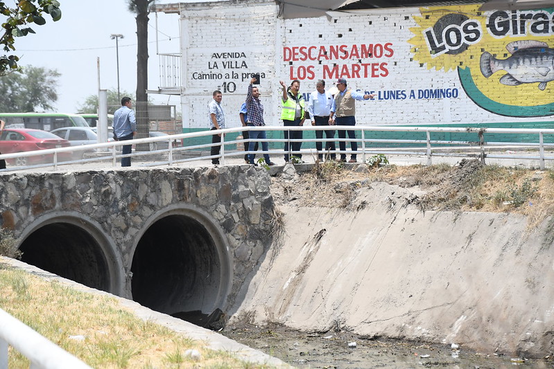 Limpieza de canales y arroyos al 90 por ciento de avance en Tlajomulco