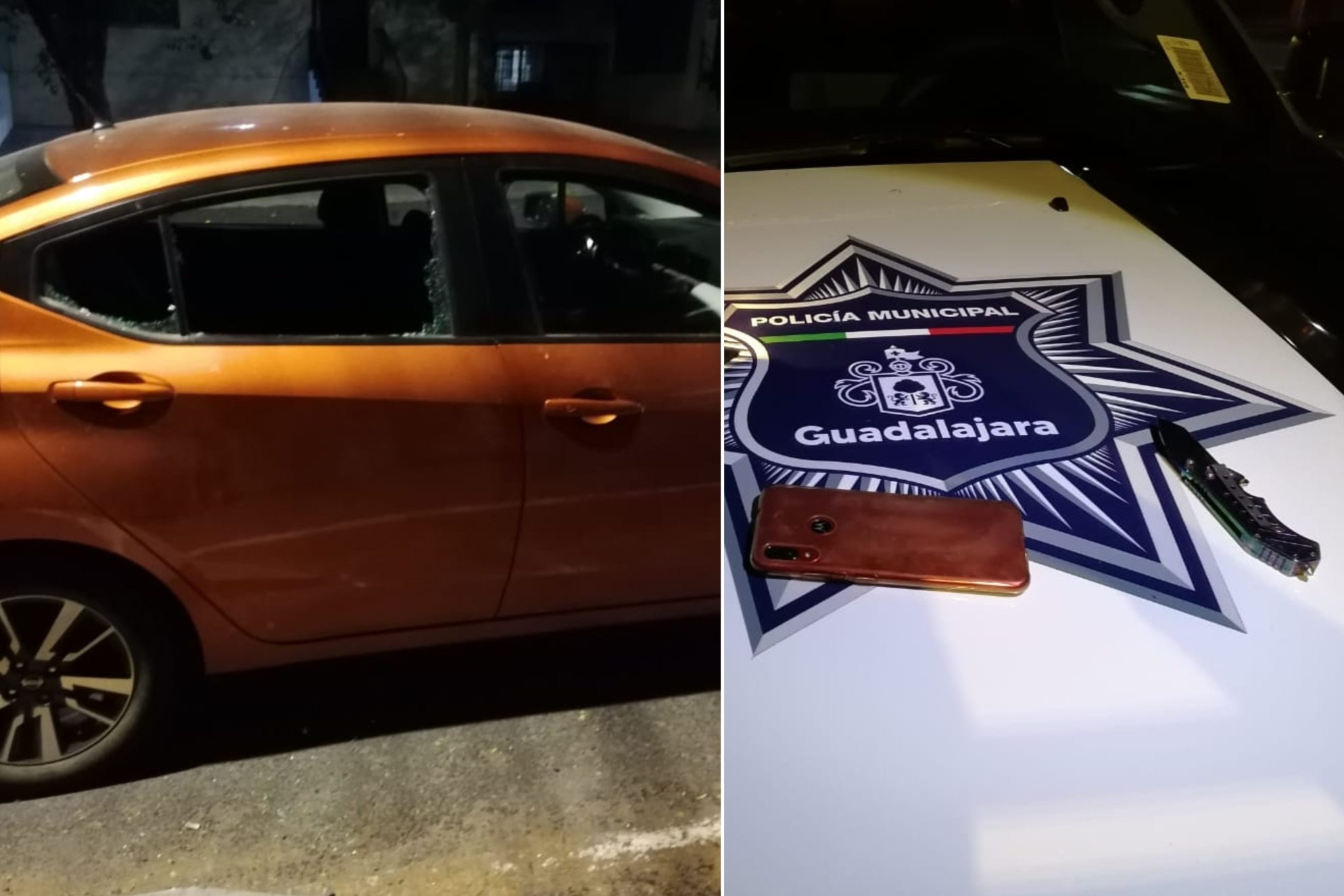 Policía de GDL detiene a sujeto por ‘cristalear’ auto en Arcos Vallarta