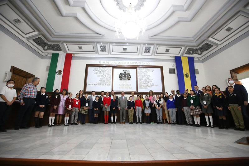 Tras dos años de suspensión debido a la pandemia de Covid-19 regresa el Cabildo Infantil de Guadalajara. 