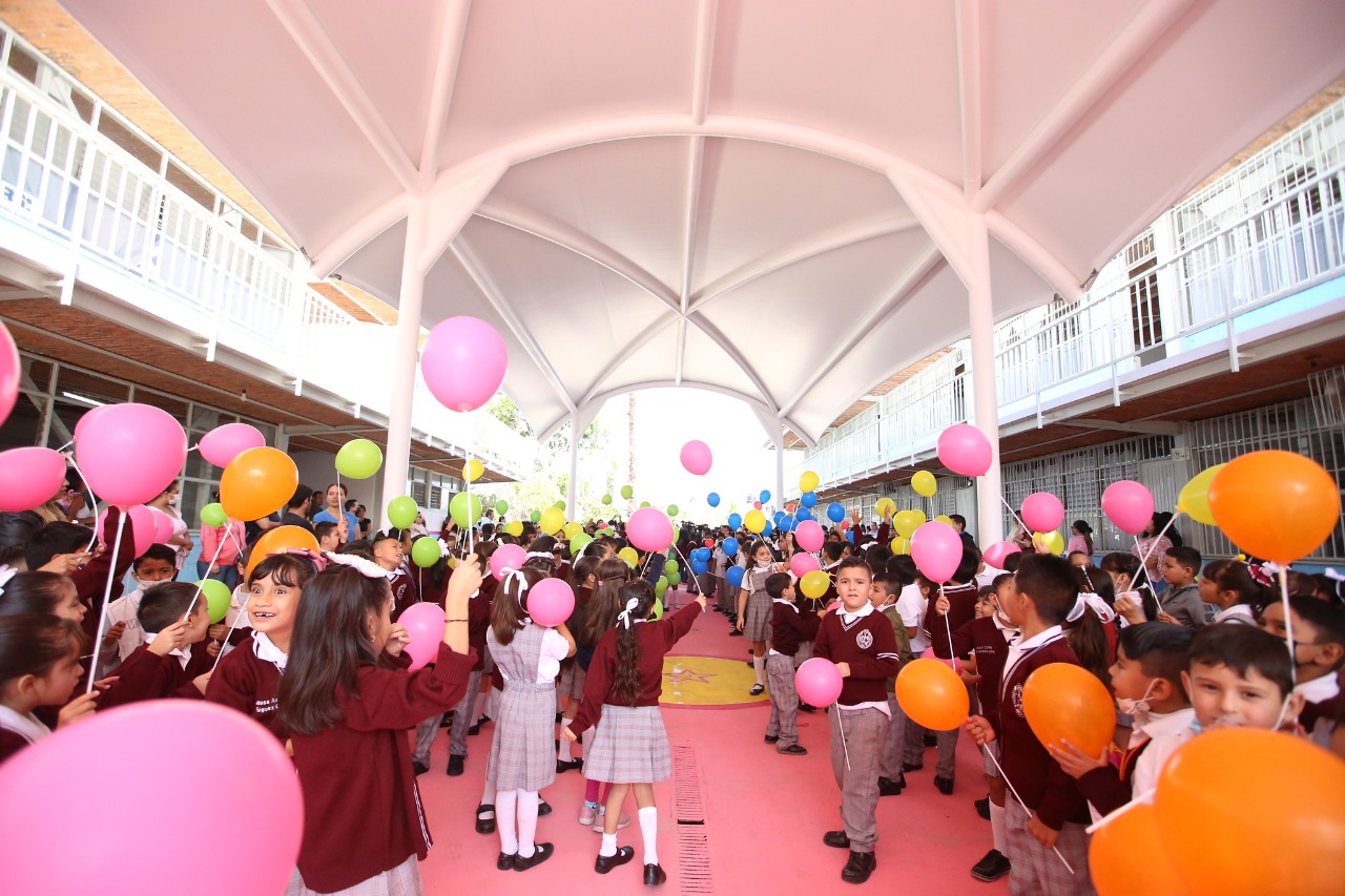 Arranca GDL 'Escuelas a Todo Color' con renovación en Primaria #224 “Año de Juárez”