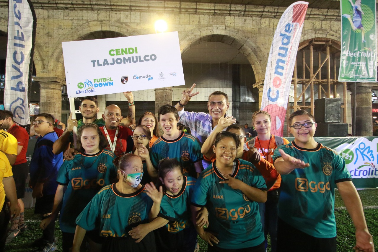 CENDI Tlajomulco debuta y gana en inauguración de Liga Cordica de Futbol Down en GDL