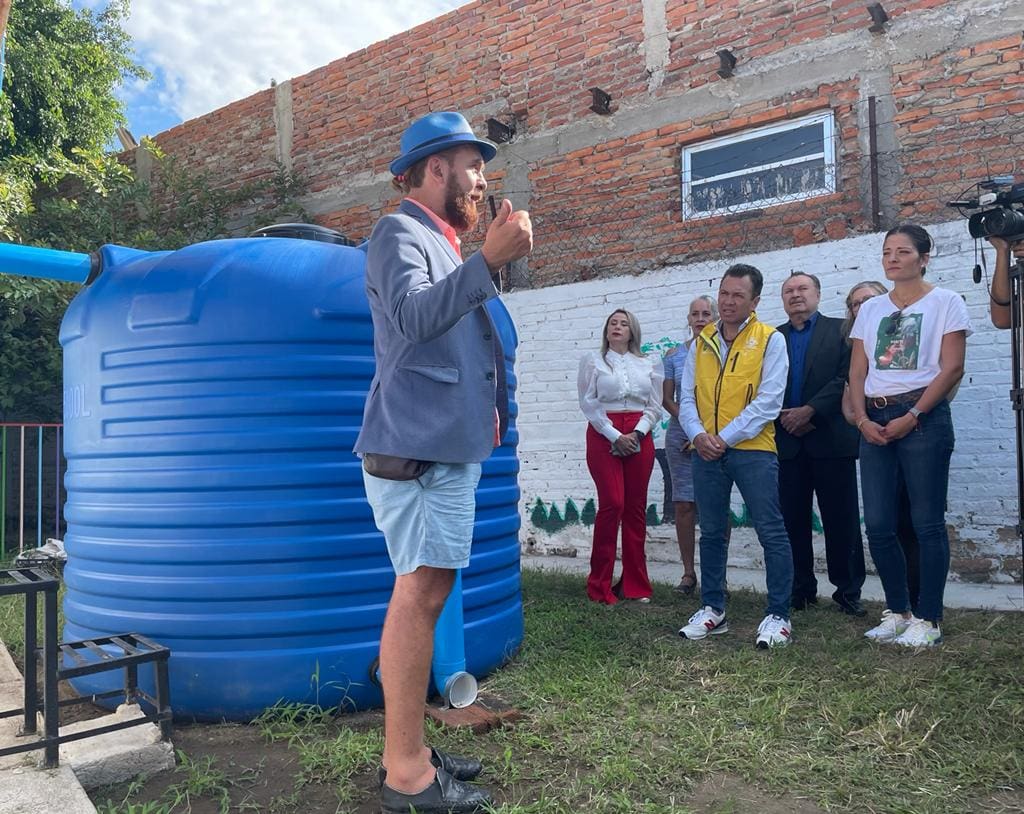 GDL entrega primer ‘Nido de lluvia’ en escuela; van por 14 en 2022