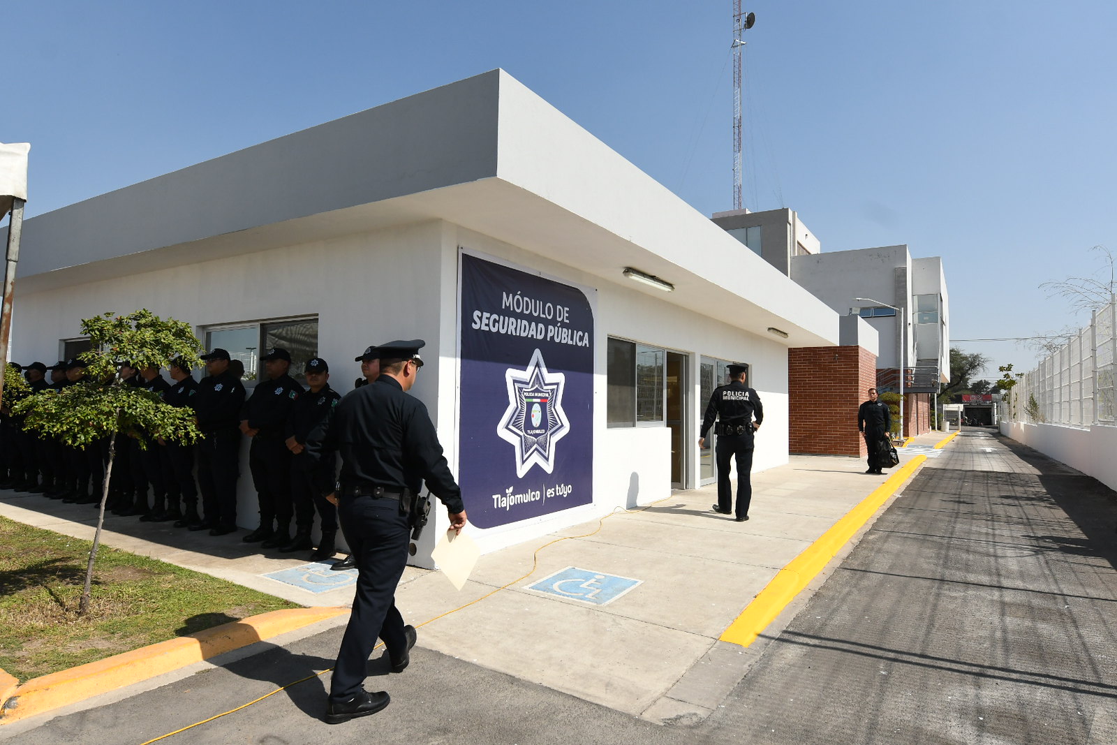 nueva base de policía de tlajomulco en zona valle