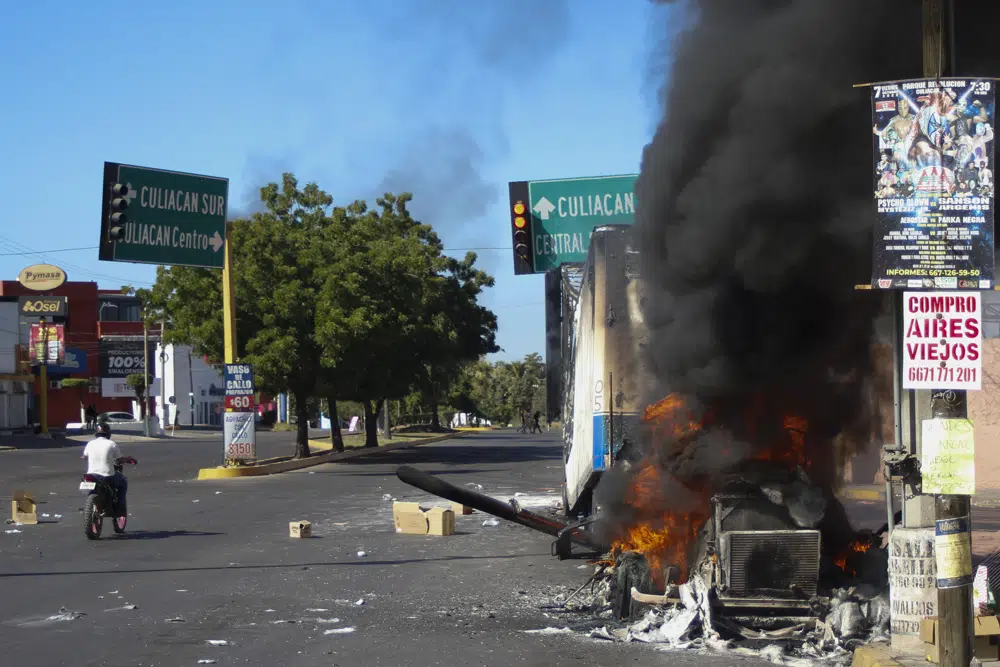 Detención de Ovidio Guzmán provoca ola de violencia en Sinaloa 