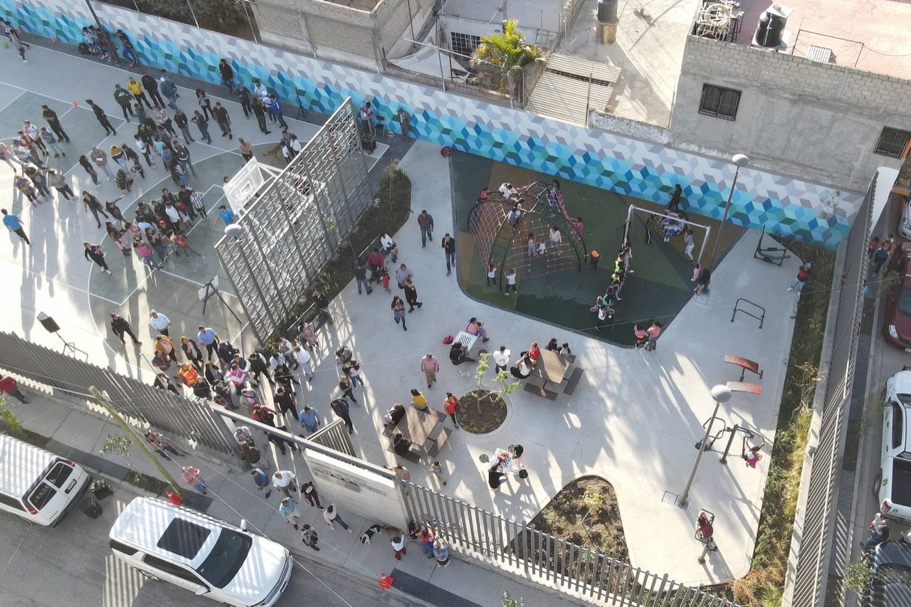 zapopan rehabilitación de la unidad deportiva lomas de la primavera