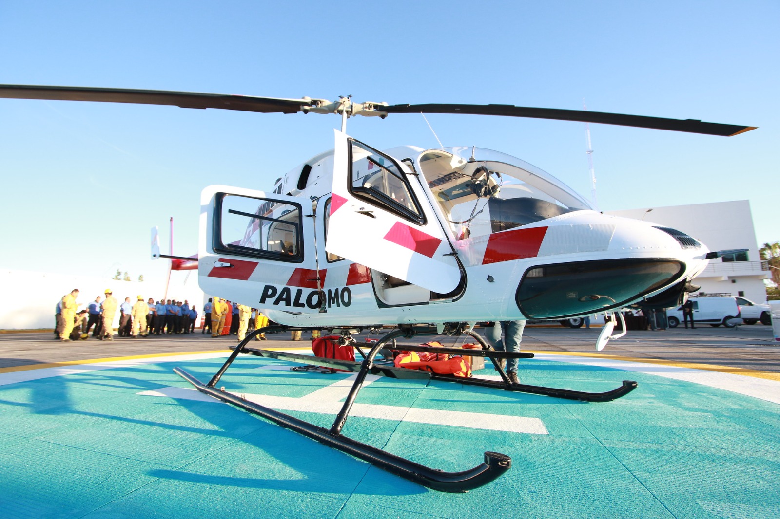 Con el helicóptero “El Palomo”, Tlajomulco combatirá los incendios forestales durante esta temporada de estiaje.