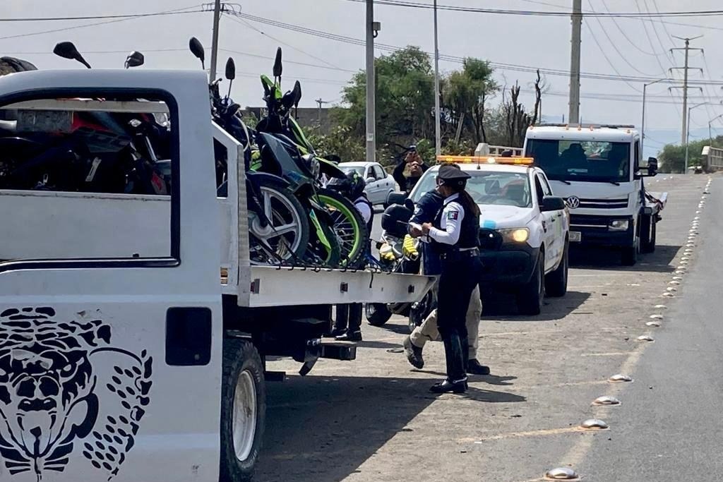 Tlajomulco lanza operativo contra motos irregulares