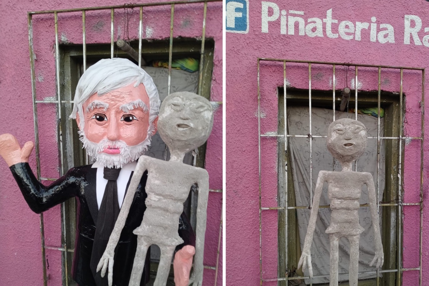 La famosa tienda de Reynosa Tamaulipas se volvió viral, ahora por la publicación en sus redes sociales de una imagen de la nueva piñata dedicada al investigador mexicano del fenómeno OVNI