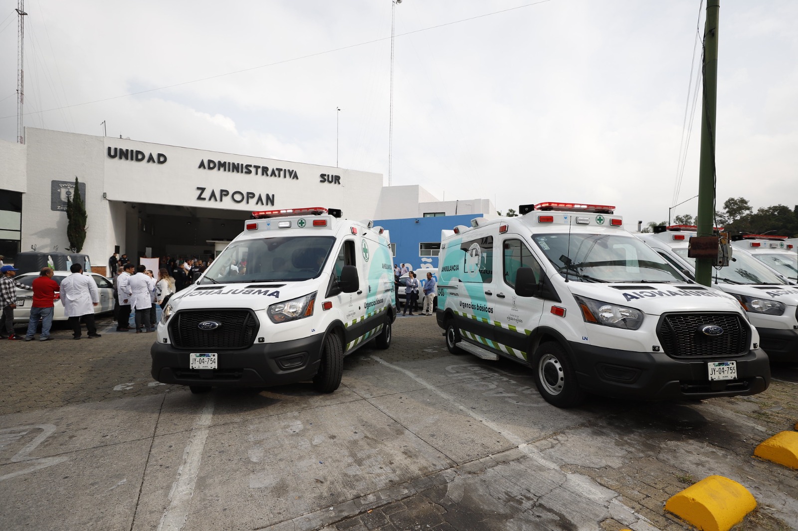 Zapopan adquiere ambulancias y renueva Cruz Verde Sur,