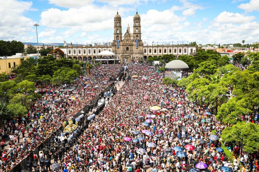 Romería de Zapopan 2023 convoca a 2.2 millones de devotos