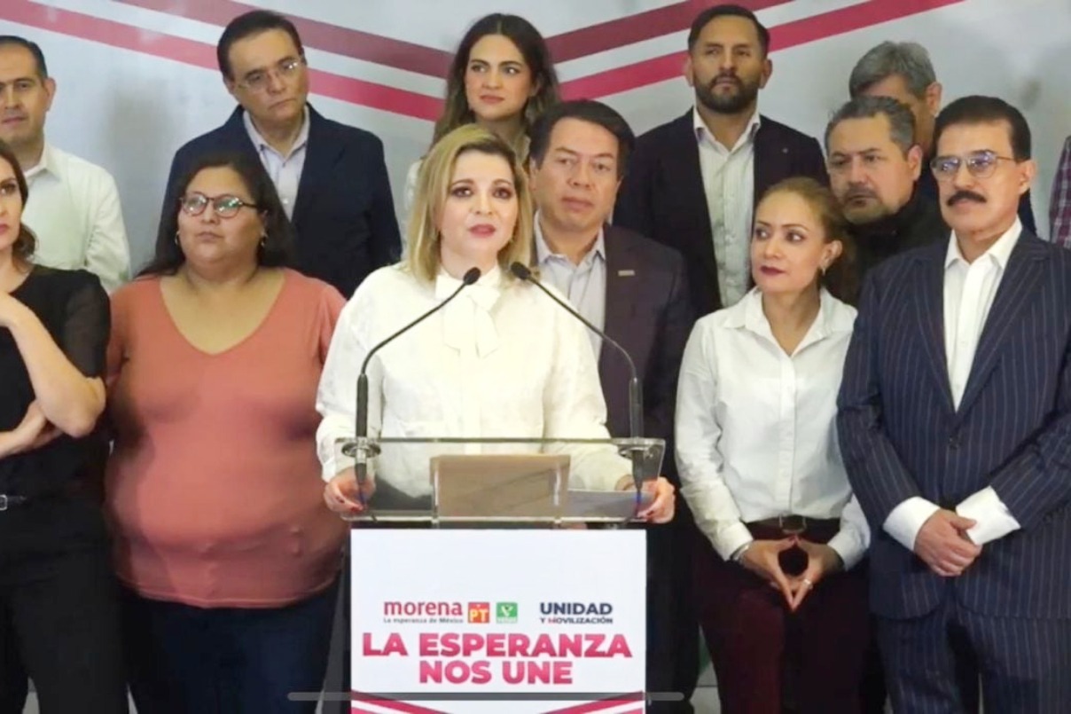 Claudia Delgadillo es la precandidata Morena a la gubernatura Jalisco, regla de paridad deja fuera a Lomelí