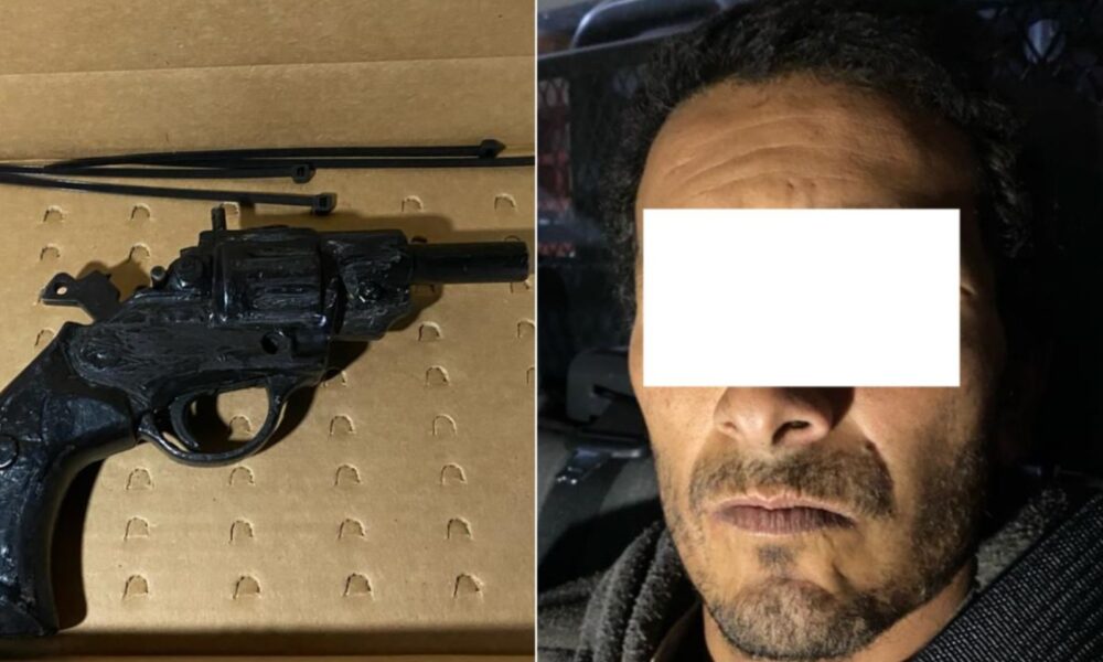 Detienen a uno con revólver hechizo en Panorámica Huentitán