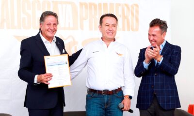 Frangie recibe constancia como candidato de MC por Zapopan