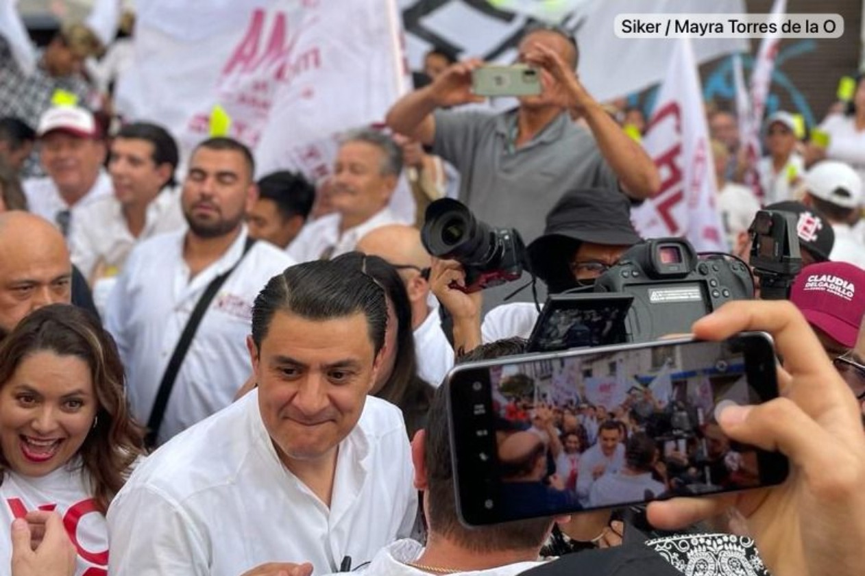 ‘Pinches rentas caras’: Chema Martínez arranca campaña por Guadalajara