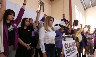 Becas, programas sociales y medidas de protección para mujeres, propone Claudia Delgadillo
