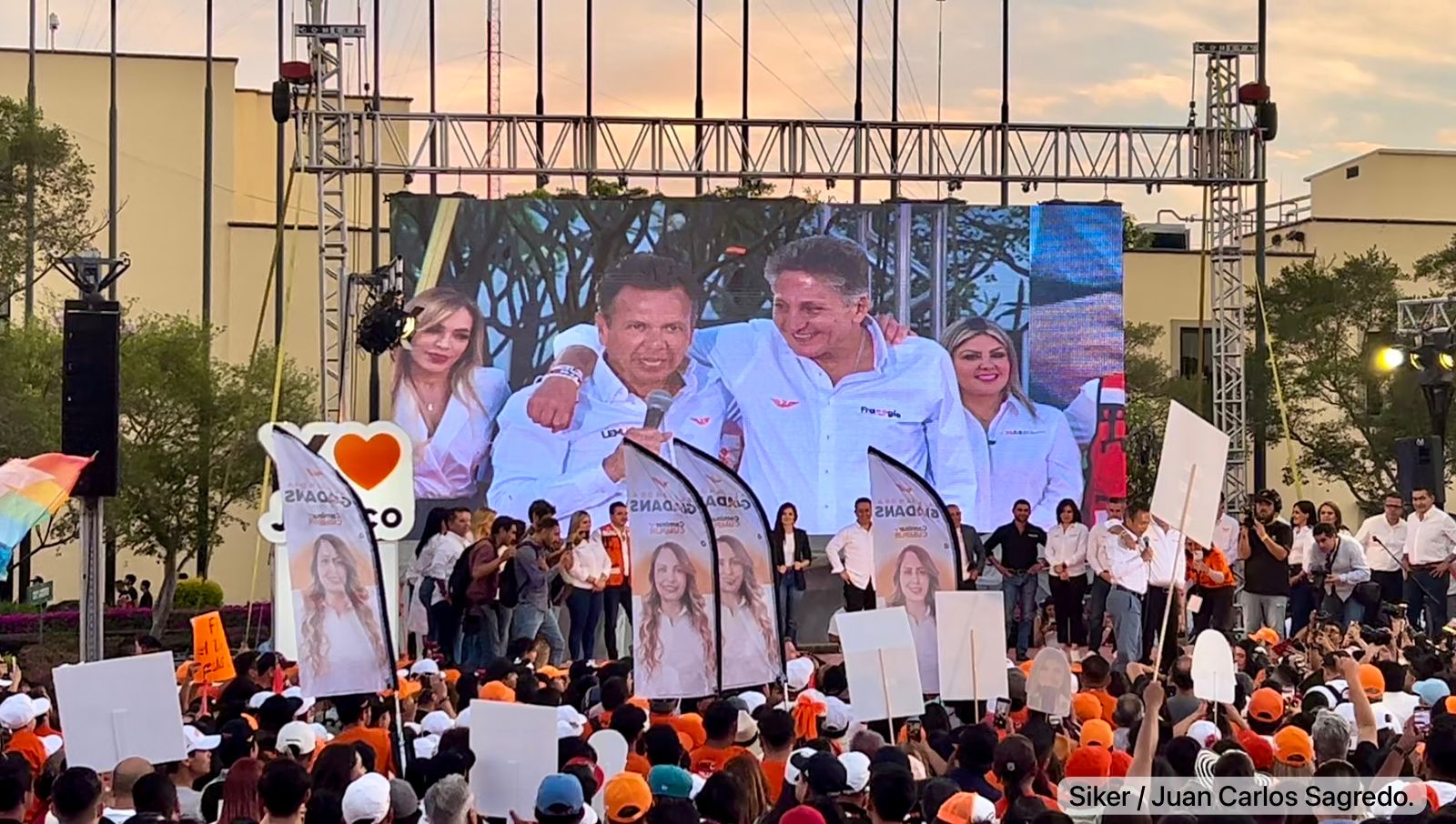 Frangie abarrota; arranca campaña y compromete llevar a Zapopan ‘a otro nivel’