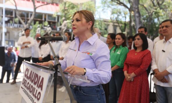 Claudia Delgadillo pide al IEPCJ que no asista Pablo Lemus al último debate