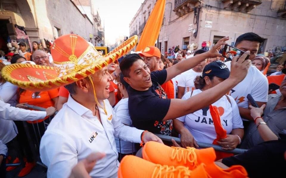 Pablo Lemus, candidato a la gubernatura de Jalisco por Movimiento Ciudadano realizó hoy su cierre regional de campaña del Distrito 15 en el municipio de San Miguel El Alto.