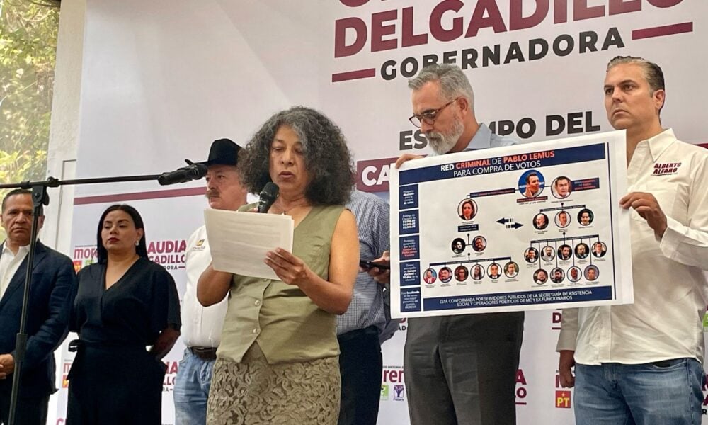 Morena denuncia ‘red de compra de votos’ de MC