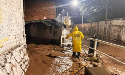 Lluvia deja tres viviendas afectadas en Tlajomulco